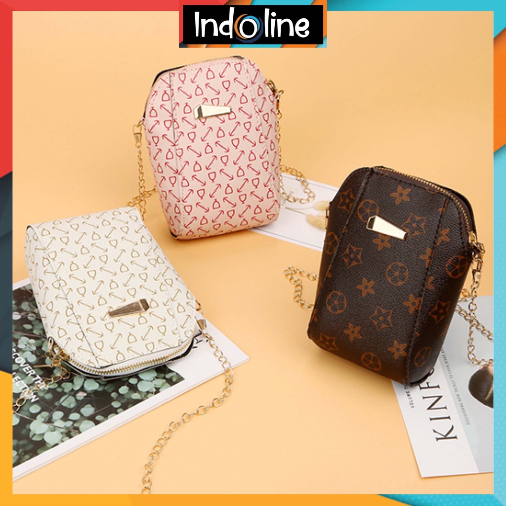Tas Handphone Wanita Selempang Dompet HP Tali Rantai Fashion Import COD 𝓘𝓝𝓓𝓞ℒ𝓘𝓝𝓔 134