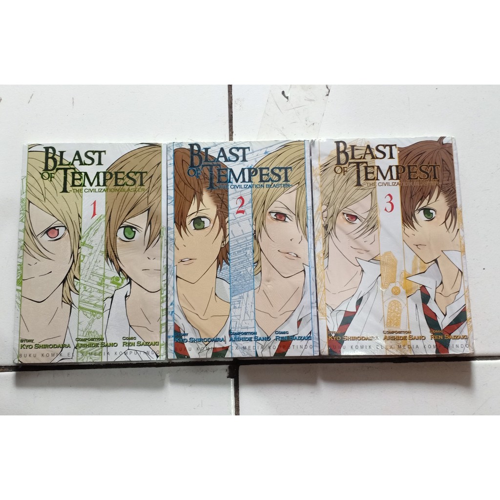 KOMIK SERI : Blast Of Tempest 1-3