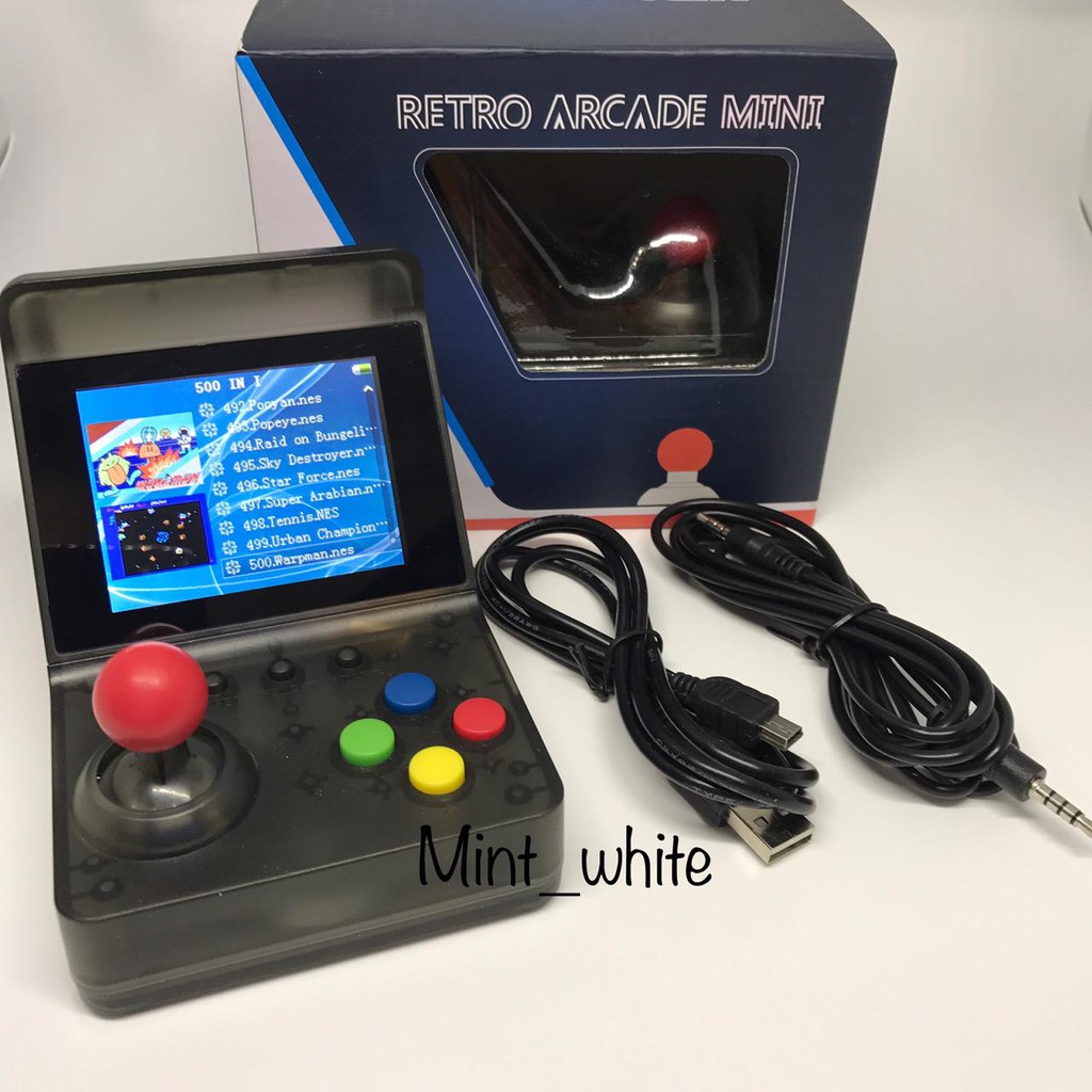 Game Retro Arcade Mini 32BIT Ding Dong 520 in 1 / Machine Game 3.0&quot; / Konsol Game Portable /Gameboy