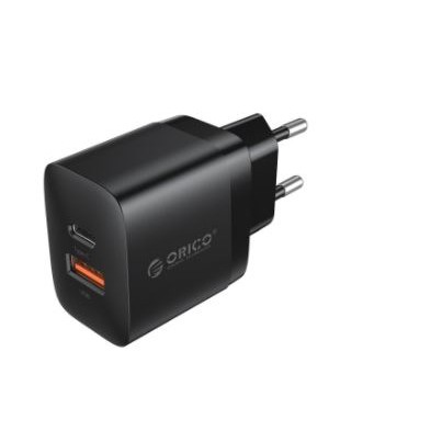 Travel Charger wall orico 2 port Usb-a type-c pd 3.0 3a 20w fast charging for android iphone pv20-1u1c