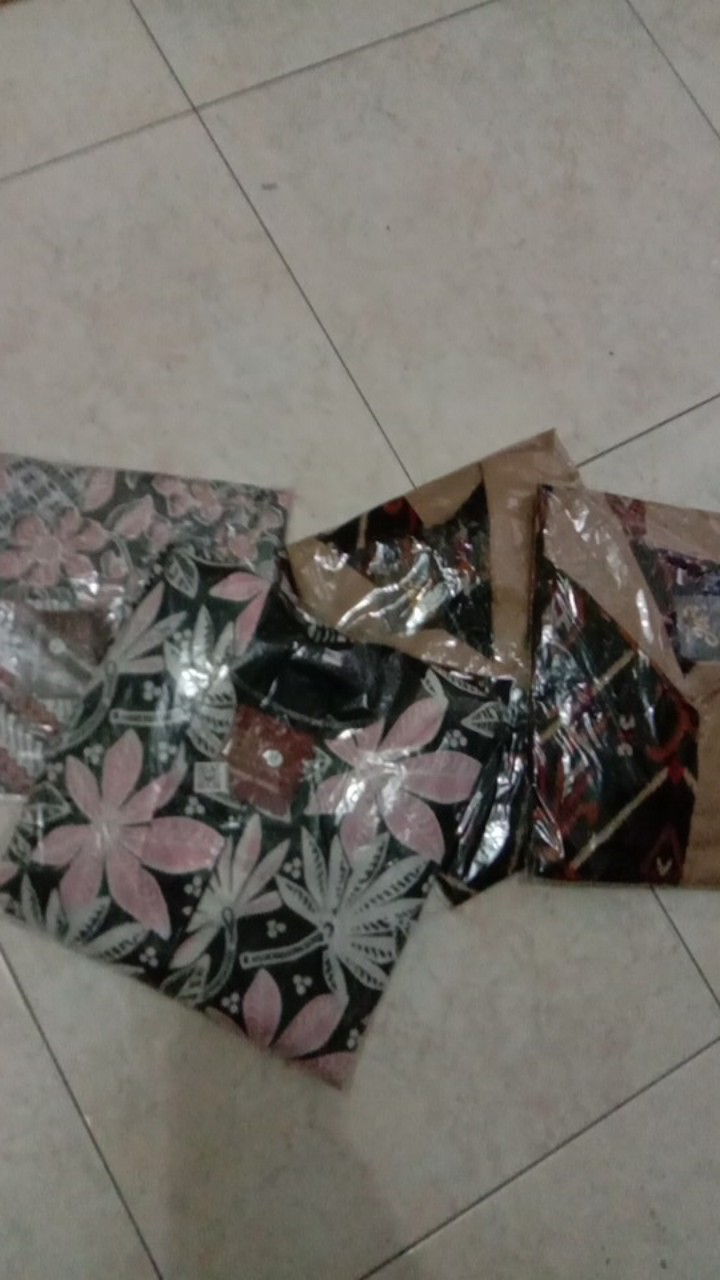 Tey-17 Batik Wanita Asj Sa Hrb026 Kenogo Kemeja Tosca Pendek