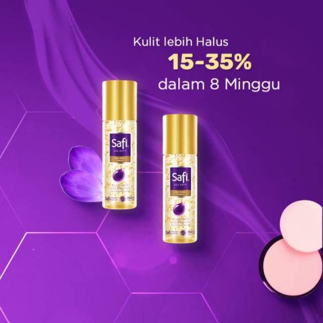 SAFI AGE DEFY GOLD WATER / Pelembab Wajah