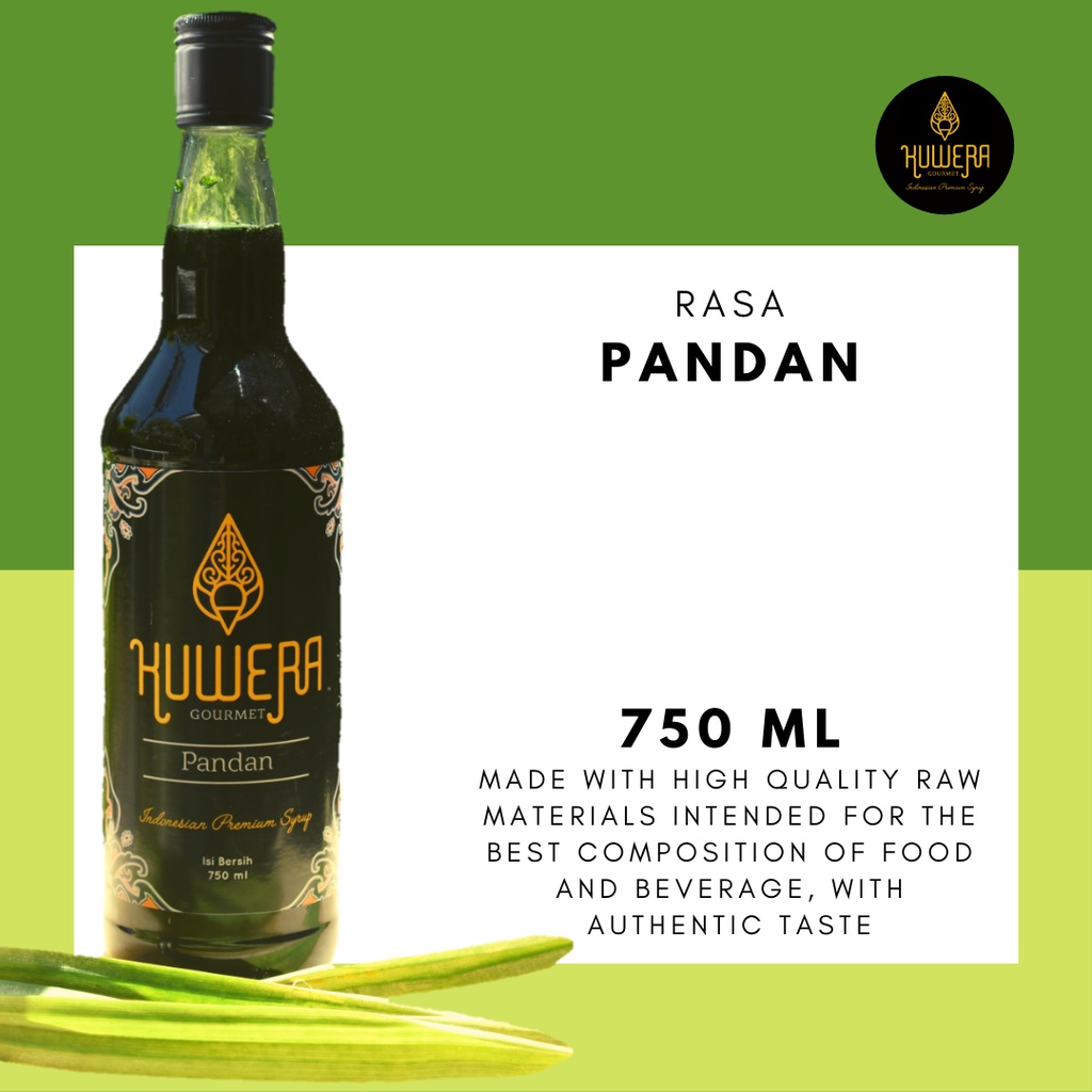 

Sirup Pandan - Kuwera Syrup 750 ml