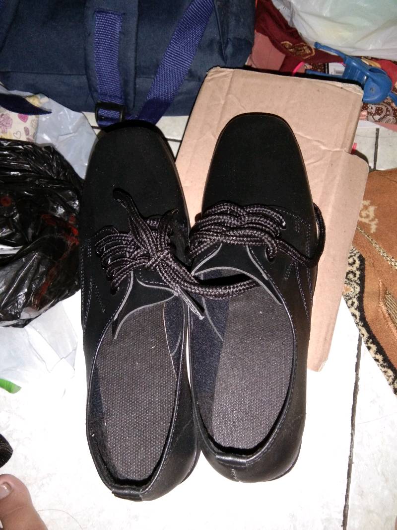 Sepatu Pantofel Wanita Sepatu Pansus Hitam Wanita  Fantofel Cewek Paskibraka