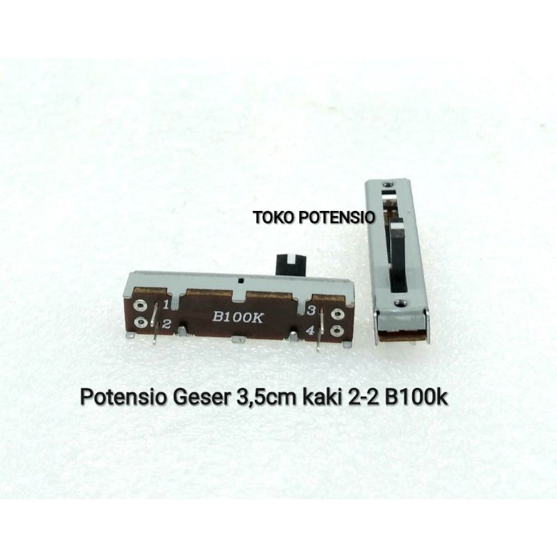 POTENSIO GESER 3,5CM B100K KAKI 2-2