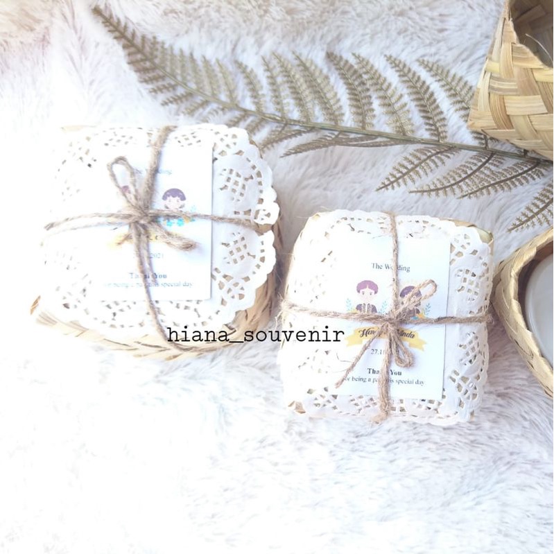 MANGKOK PENGANTIN MINI KEMAS BESEK / SOUVENIR MANGKOK PENGANTIN KEMAS BESEK / SOUVENIR MANGKOK PENGA