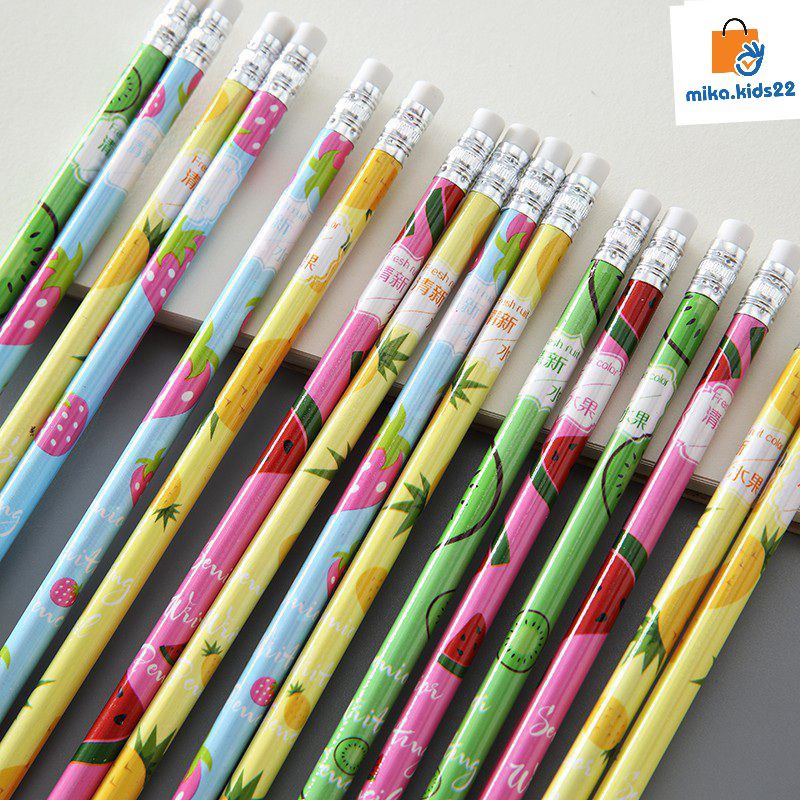 

1 PCS PENSIL MOTIF BUAH LUCU / PENSIL ANAK SEKOLAH /PENSIL MURAH