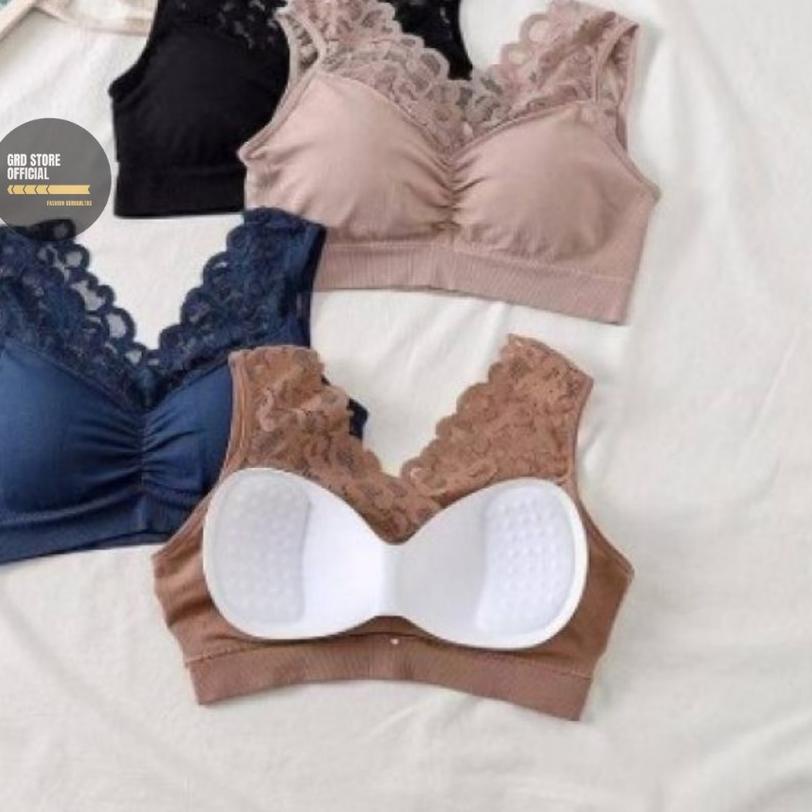 ✺ Promo Bra Paris - Bra Briana - Push Up Bra - Bra Sport - Bra dengan Busa - Bra Tanpa Kawat ➽