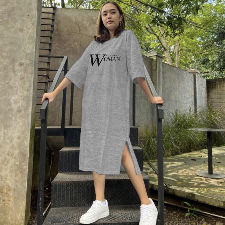 Baju Dress Oversize Tunik Premium Oversized Dress Tshirt woman