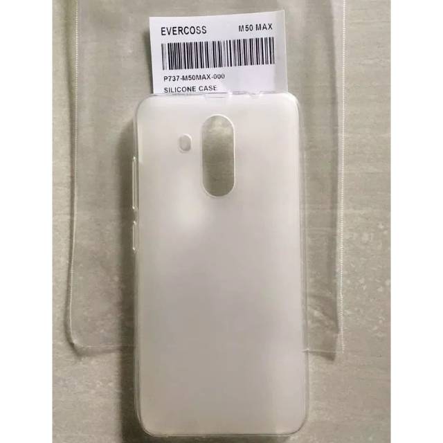 Softcase Silikon Bening Ori Evercoss M50 Max M50a Max Shopee Indonesia