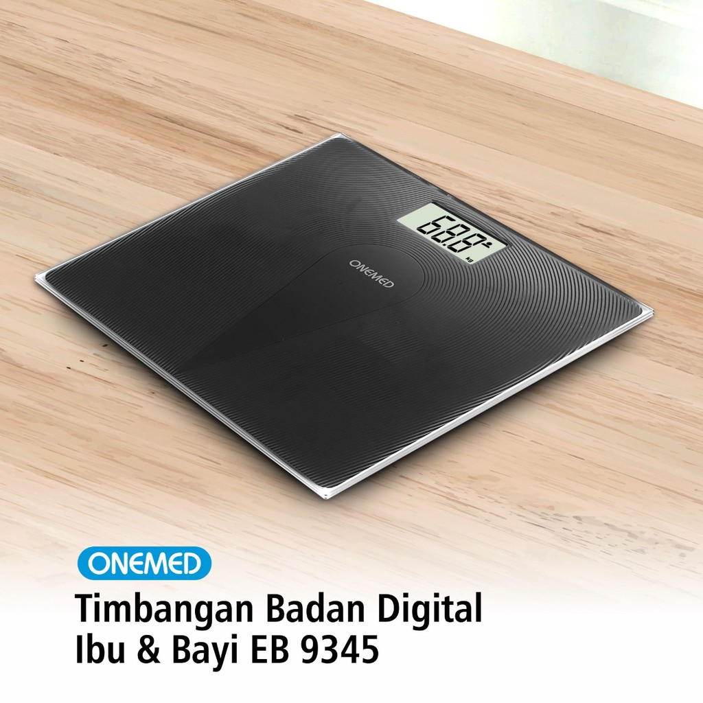 Timbangan Badan Digital Ibu &amp; Bayi EB 9345 Onemed