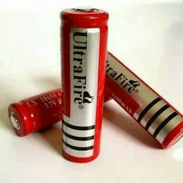 BATERAI SENTER ULTRAFIRE 18650  / BATERAI CHARGER ULTRA FIRE