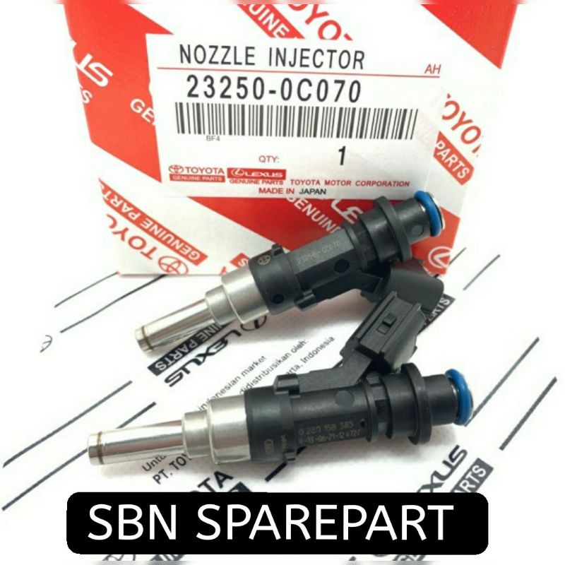 nozzle nosel injector innova reborn bensin