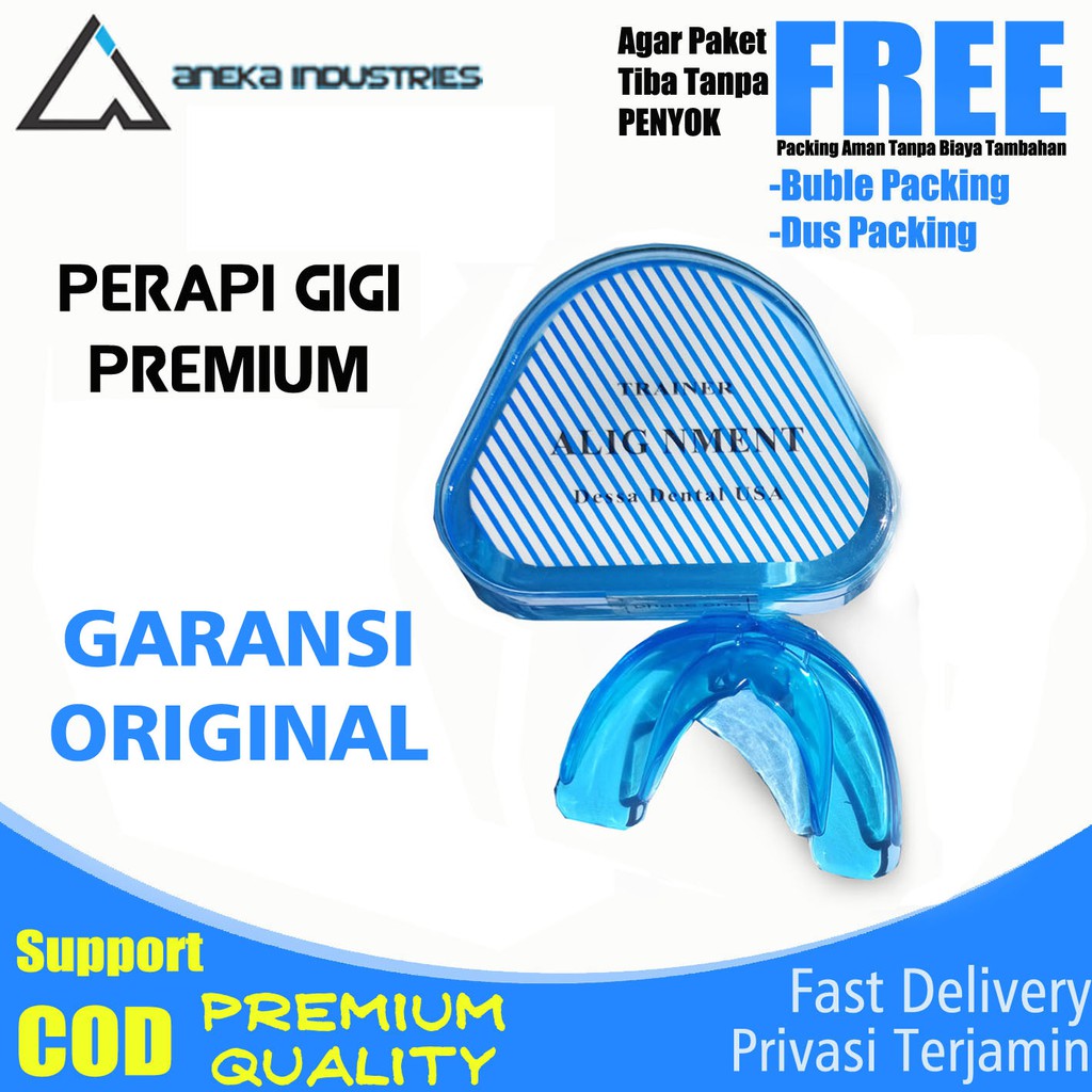 PREMIUM PERAPI GIGI TRAINER ALIGNMENT USA BEHEL KARET MERAPIKAN GIGI