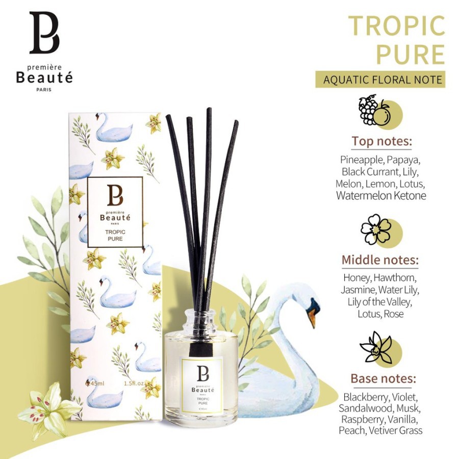 ✨LACIKOSME✨ PREMIERE BEAUTE AROMATIC REED DIFFUSER - OIL AROMATHERAPY RUANGAN