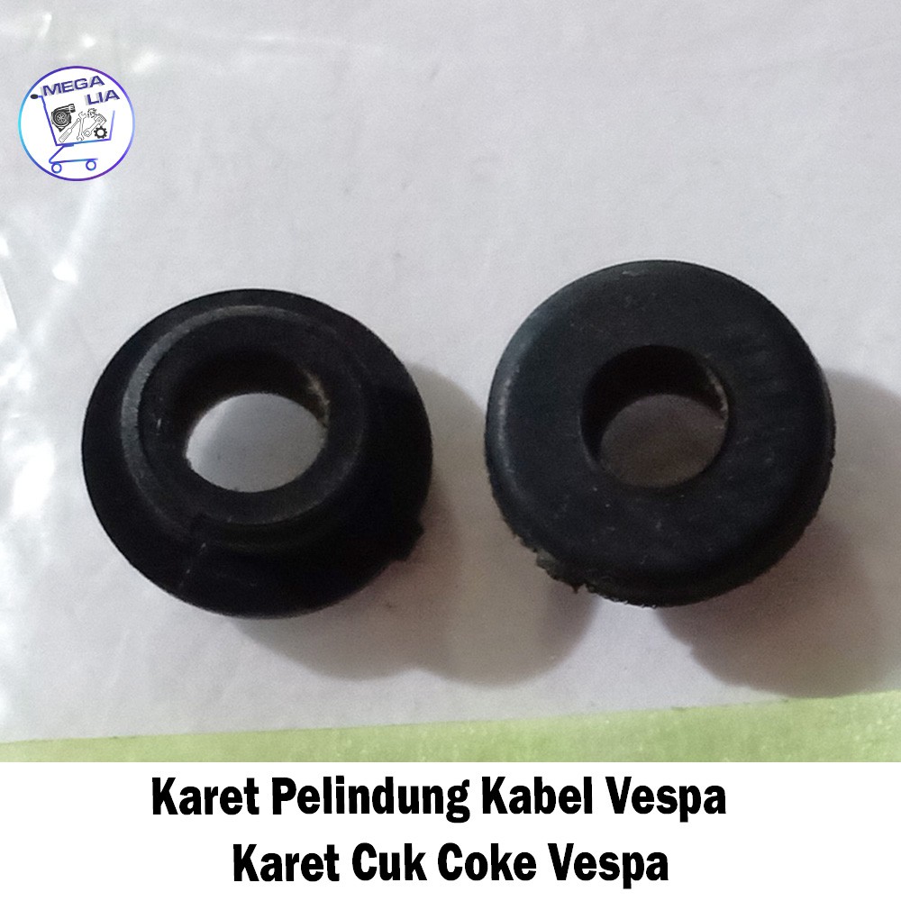 Karet Pelindung Kabel Vespa - Karet Cuk Coke Vespa
