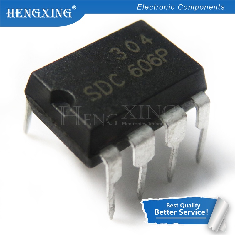 100pcs Ic SDC606P SDC606 SDC 606 DIP-8