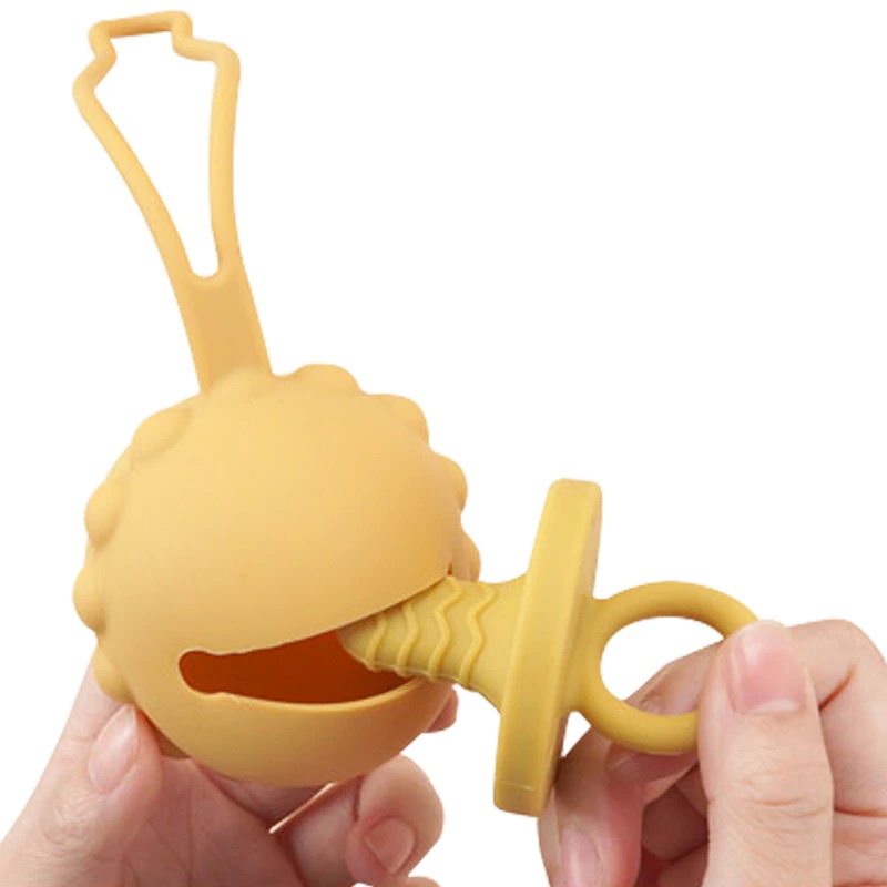 Lion Silicone Pacifier Holder Wadah Empeng Silikon