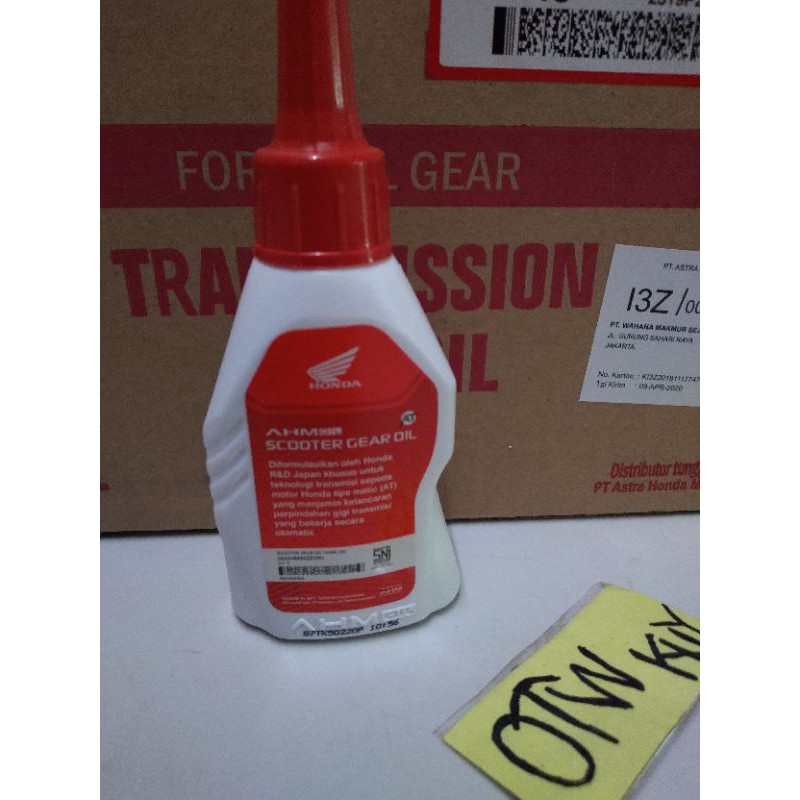 Oli gardan matik AHM Gear Motor Oil 120 ml