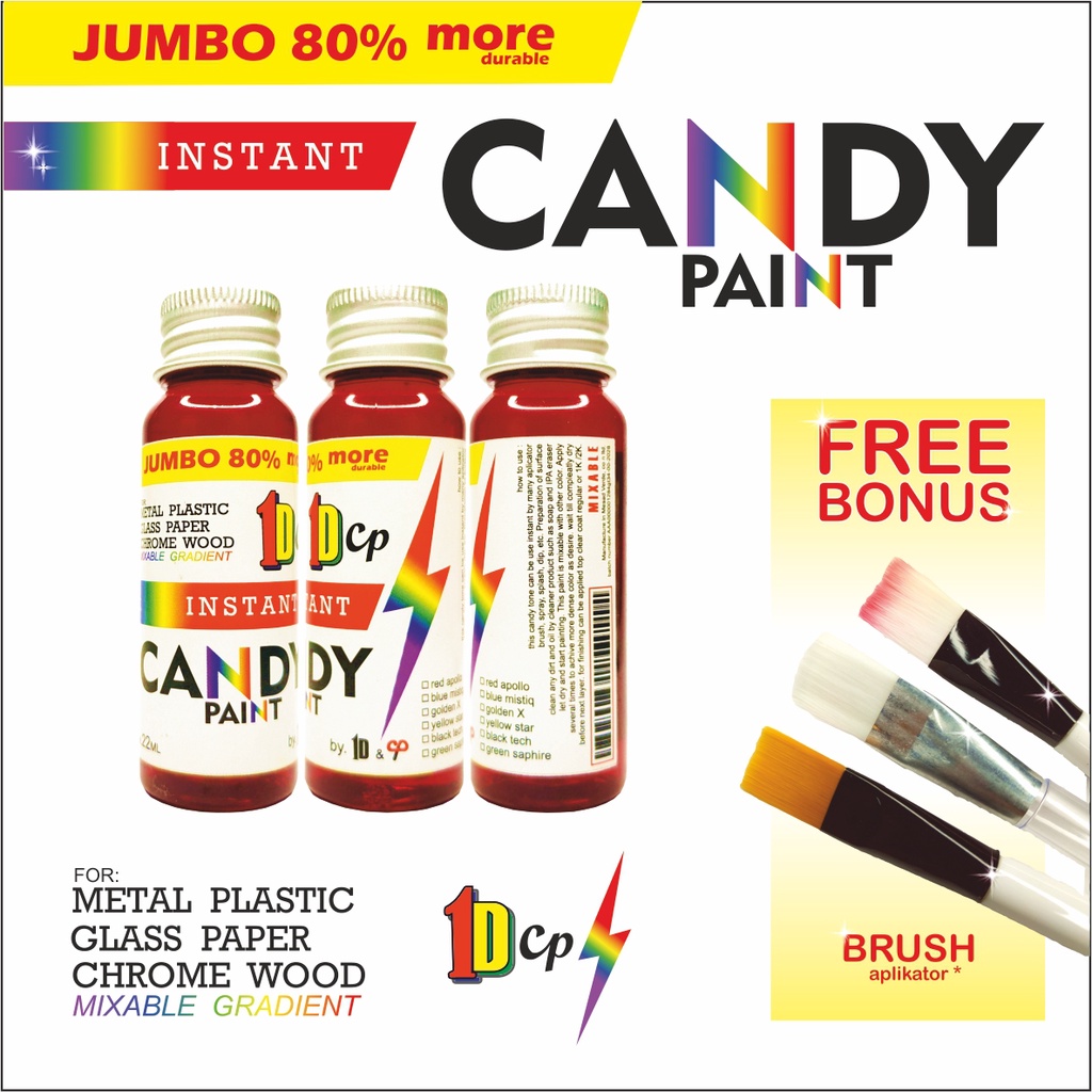 cat CANDY PAINT 1Dcp INSTANT jumbo 80% more durable 22ML BEST!!!