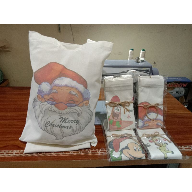 

TOTE BAG - GOODIE BAG - HAMPERS EDISI SPESIAL NATAL 25X35Cm