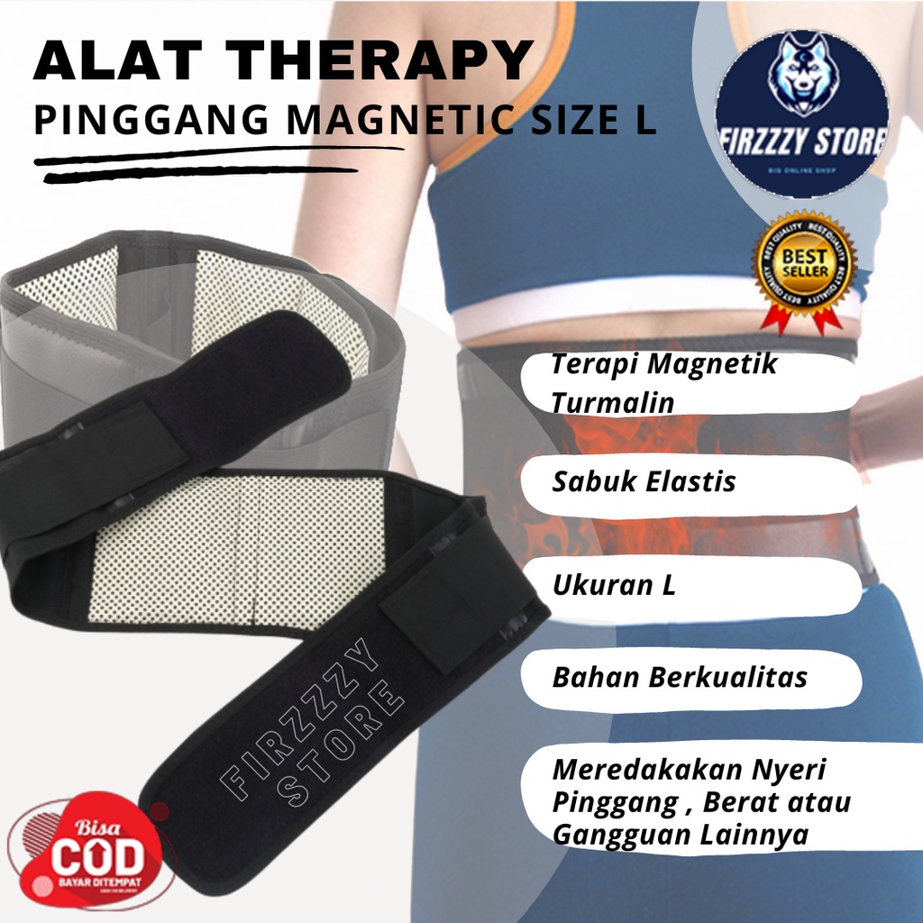 Alat Therapy Pinggang Magnetic Size L