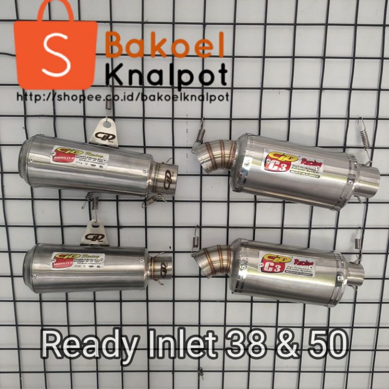 Knalpot CLD Inlet 38 / Knalpot CLD C3 / Knalpot CLD Monster / Knalpot CLD X monster / Knalpot CLD Be