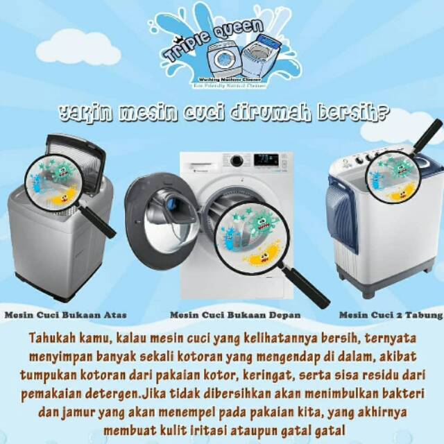 Jual Triple queen(washing machine) Shopee Indonesia