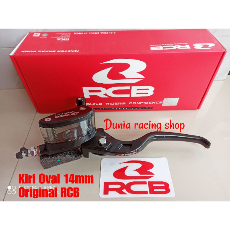 Master rem RCB Kanan Kiri E2 Oval 14mm sepasang Original RCB