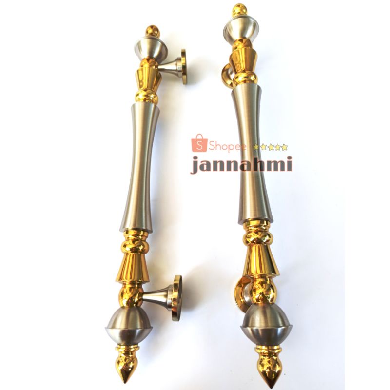 handle pintu gagang pintu kuningan door bras handle 45cm terbaru