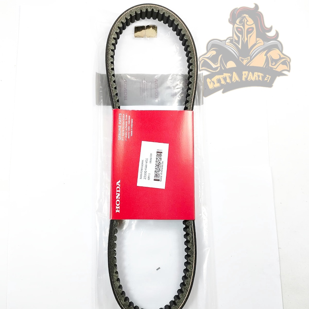 VANBELT V-BELT HONDA K44 KUALITAS ASLI ORIGINAL HONDA AHM PRESISI ANTI SELIP AWET DAN DIJAMIN MANTAP BEAT POP BEAT ESP BEAT STREET BEAT SPORTY SCOOPY ESP VARIO 110 FI ESP