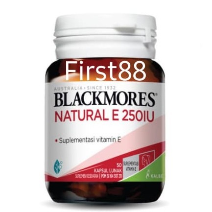 Blackmores Natural Vitamin E 250 IU isi 50pcs