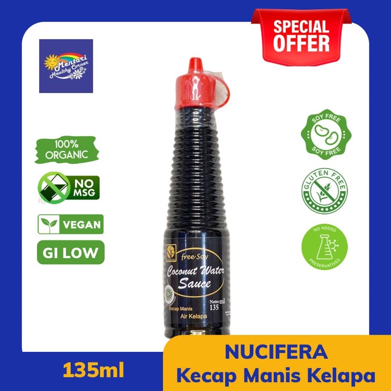 NUCIFERA - Coconut Water Sauce / Kecap Manis 135 ML