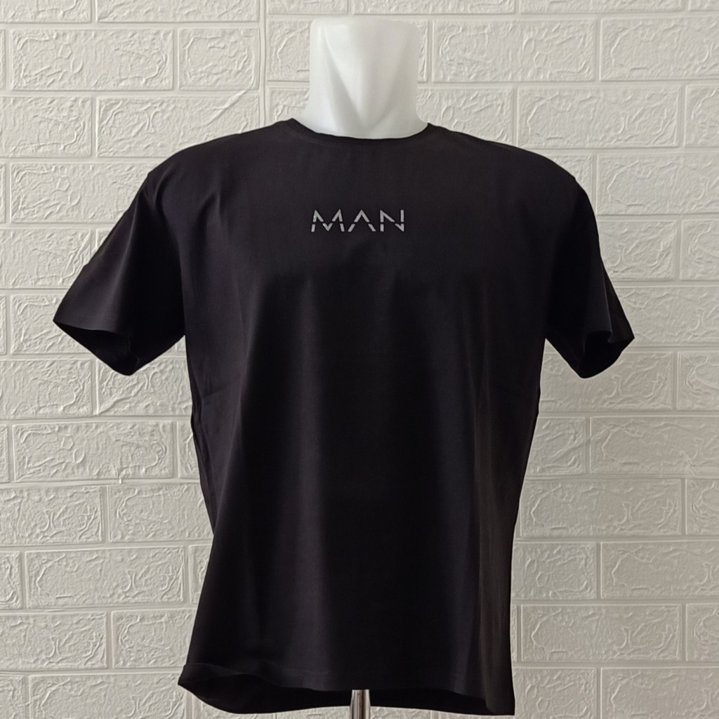 BAJU BRANDED - SUPER MIRROR - CALVIN KLEIN BLACK XL