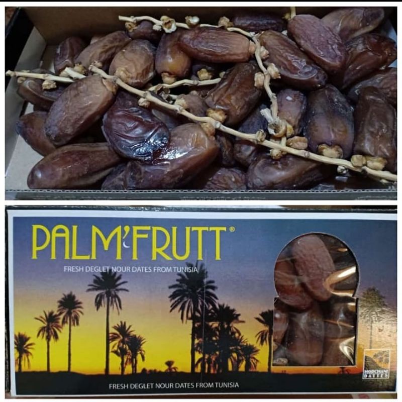 

Kurma Tunisia tangkai Palmfrutt 500g