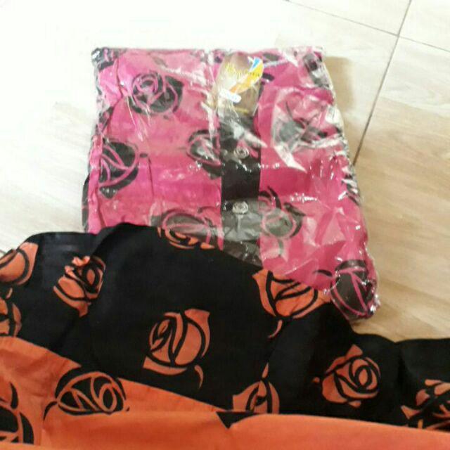 Dress Batik Pekalongan / Longdress / Batik Muslim / Daster Panjang / Maura Hitam Manis Batik Mkhm01