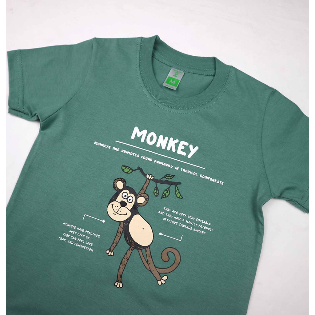 KAOS ANAK ANIMAL FACTS (PART 2) 1 - 10 T