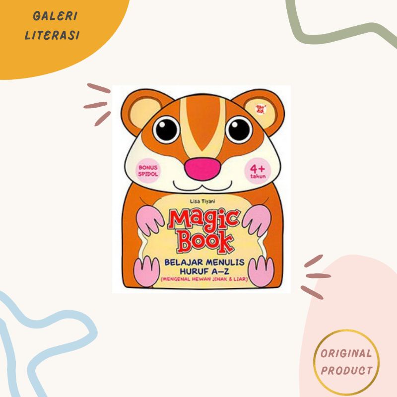 Magic Book; Belajar Menulis Huruf A-Z (Mengenal Hewan Jinak & Liar)