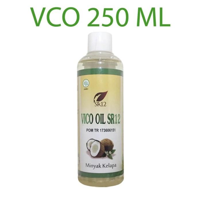 Oil Vico (Virgin Coconut Oil) Sr 12 Vco Sr12 Bpom Minyak Kelapa Asli 250Ml