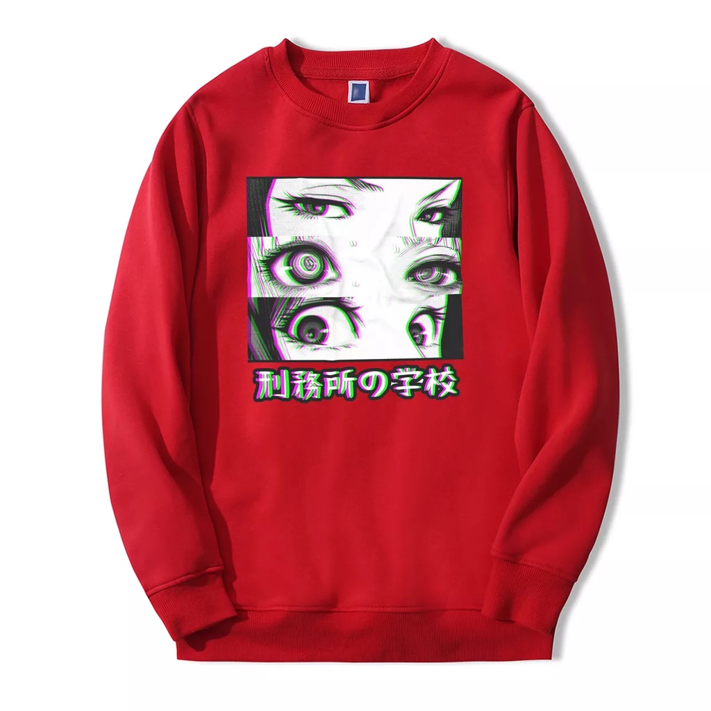 Sweater Basic Anime Vision || Vision Sweater Crewneck || Pria &amp; Wanita Sz M - L - XL