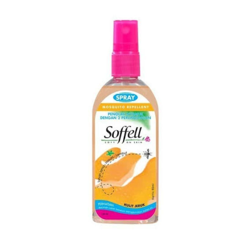 Soffel Spray Anti Nyamuk Botol 80ml