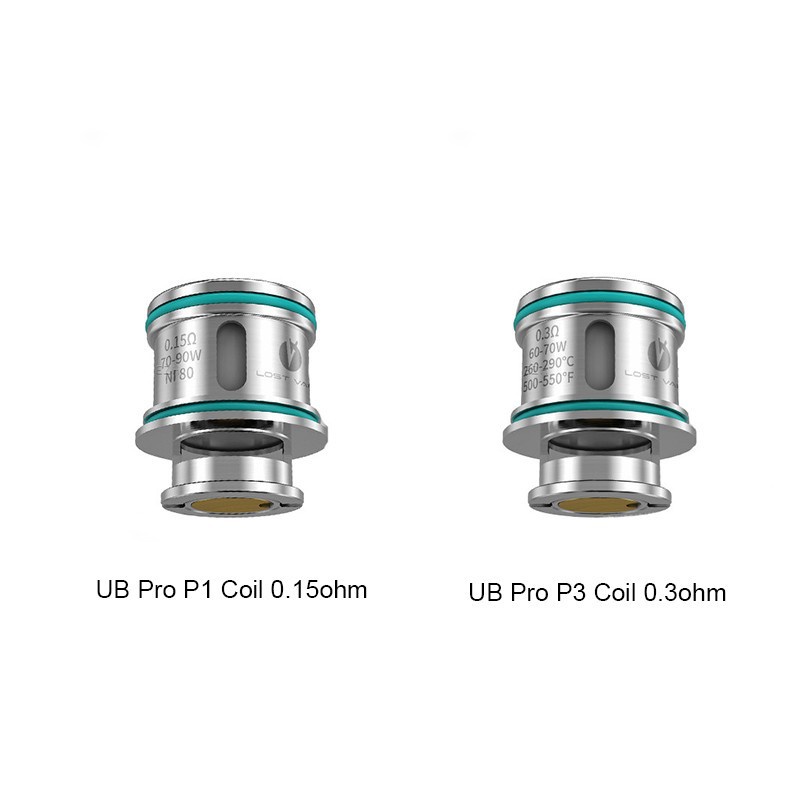 COIL VAPE URSA BY LOST UB PRO  AUTHANTIC 0.15 - 0.3 OHM