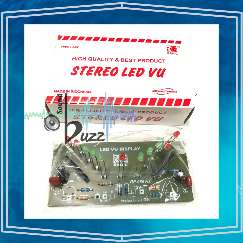 Ranic Stereo Led Vu Type 547