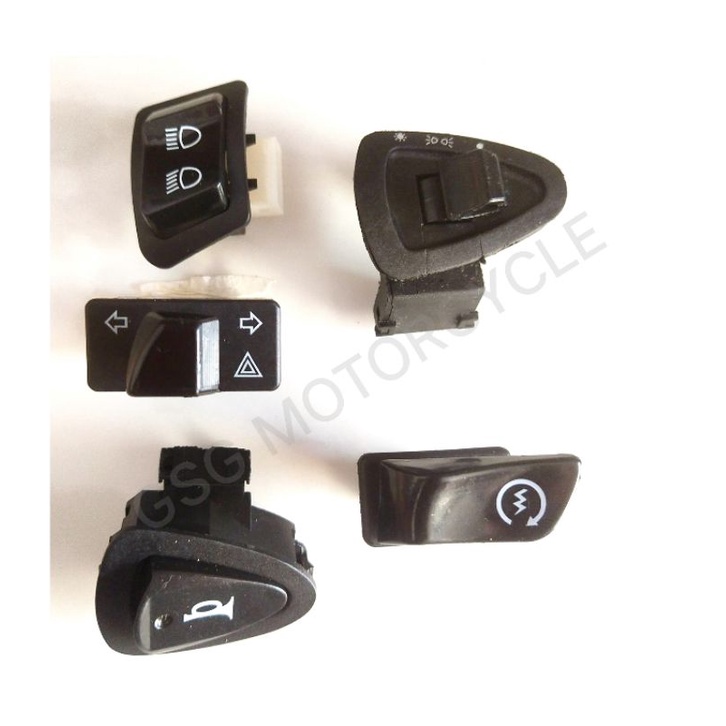 TOMBOL SAKLAR SET HAZARD SCOOPY