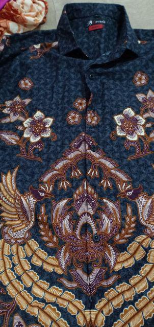 Baju Batik Pria Slim Fit Modern Elegan Kemeja Batik Pria Slim Fit Katun Premium Cbl949