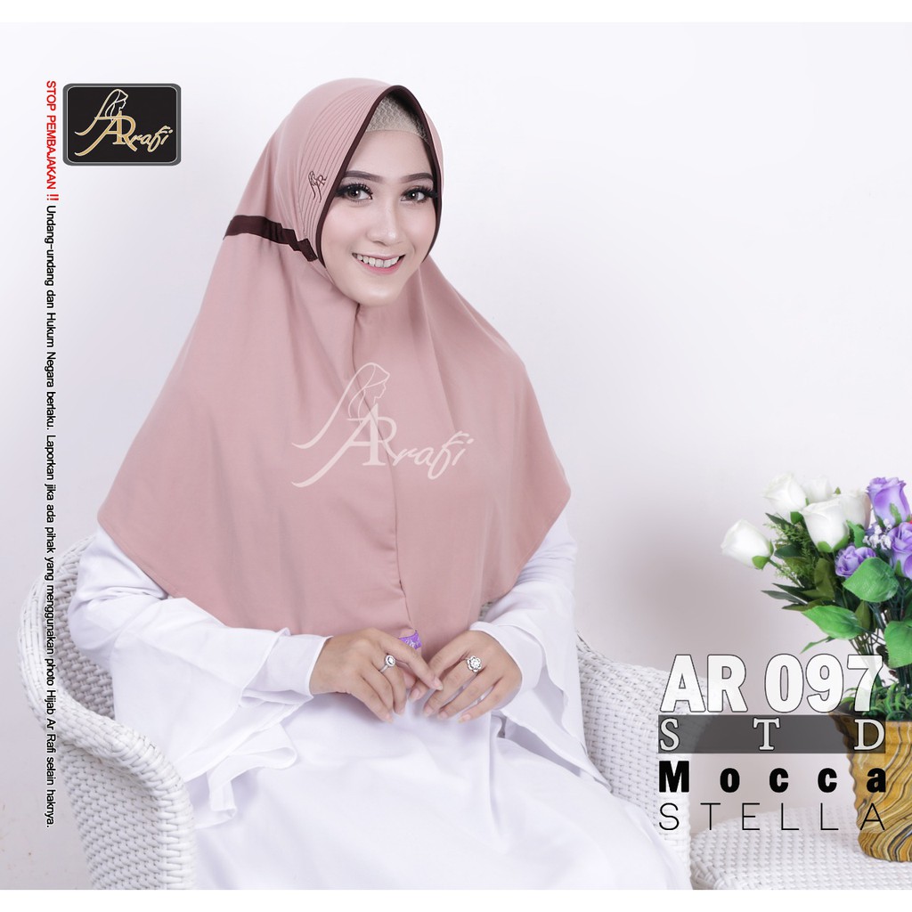 Hijab  Ar Rafi kode AR 097 STD