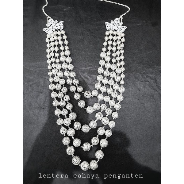 kalung pengantin kaluang adat minang