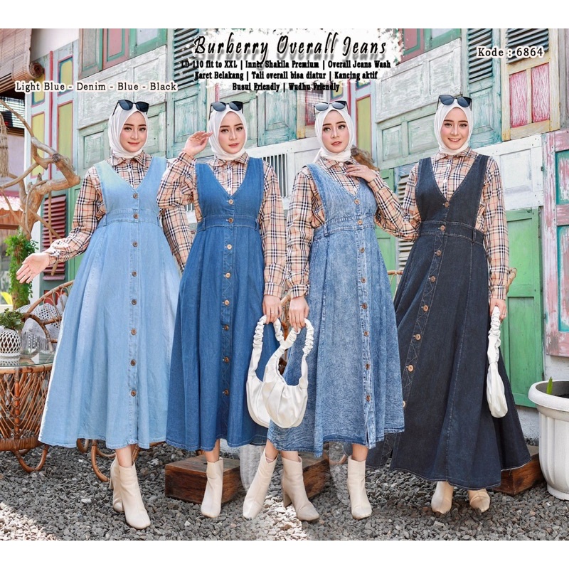 Burberry Overall Jeans