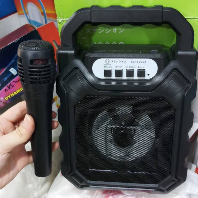 WIRELESS SX-Y2002 FREE MICROPHONE