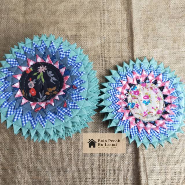 TATAKAN GELAS KAIN/TATAKAN KAIN/TATAKAN GELAS BULAT